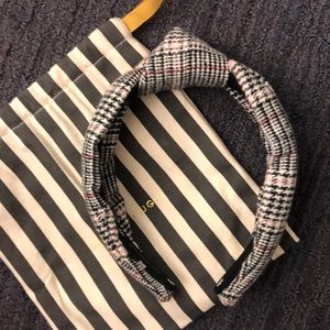 Lele Sadoughi Plaid Headband